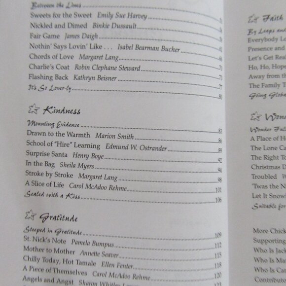 Chicken Soup for the Soul Christmas Virtues Hard Cover - Picture 9 of 13